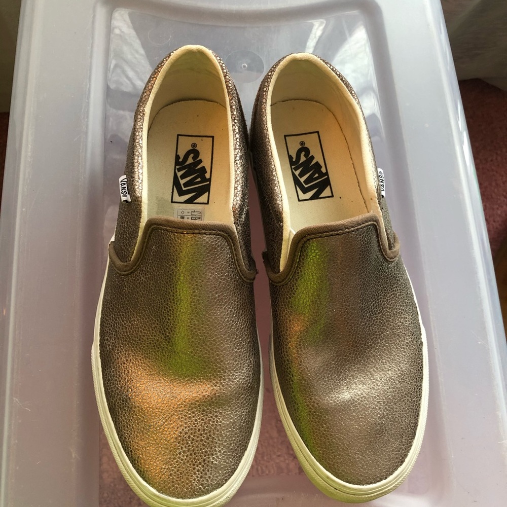 women’s vans size 8 slip on
